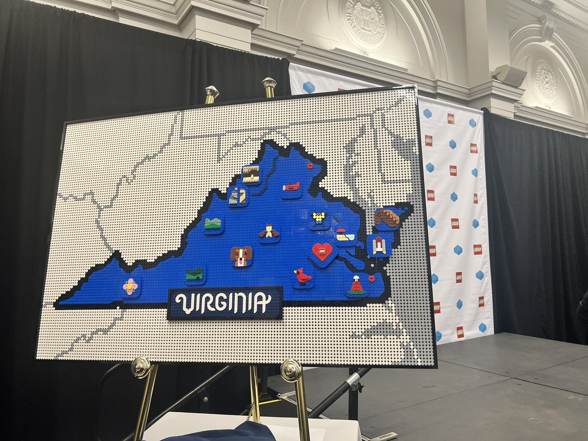macaulayporter's tweet photo. Big News 🚨: LEGO will invest over $1 billion to construct its U.S. manufacturing plant in VA and will create more than 1,760 jobs to bolster Virginia's manufacturing industry.

https://t.co/w14vl4Fndg https://t.co/meYzEl8m8o