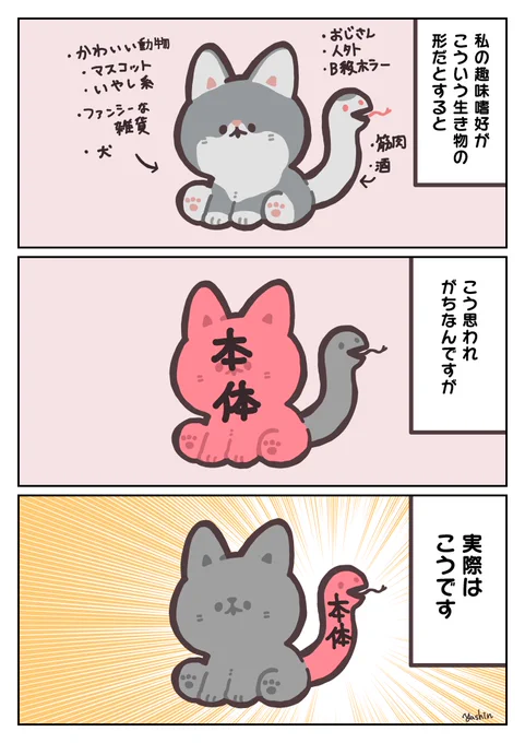 かわいい絵を描く人だな〜でフォローしてくださった方が引きがちなので一応説明しておきますね 