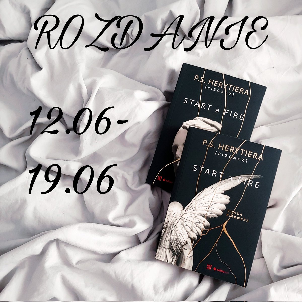 cotozaksiazka's tweet photo. Siemanko! Organizujemy rozdanie z pierwszą i drugą rundą SAF!!!!! wbijajcie na naszego ig @cotozaksiazka i się zgłaszajcie!!!! #TwitteroweKsiazkary #pizgacz #pizgaczhell #pizgaczarmy #helltrylogy https://t.co/etS5xhDYLa