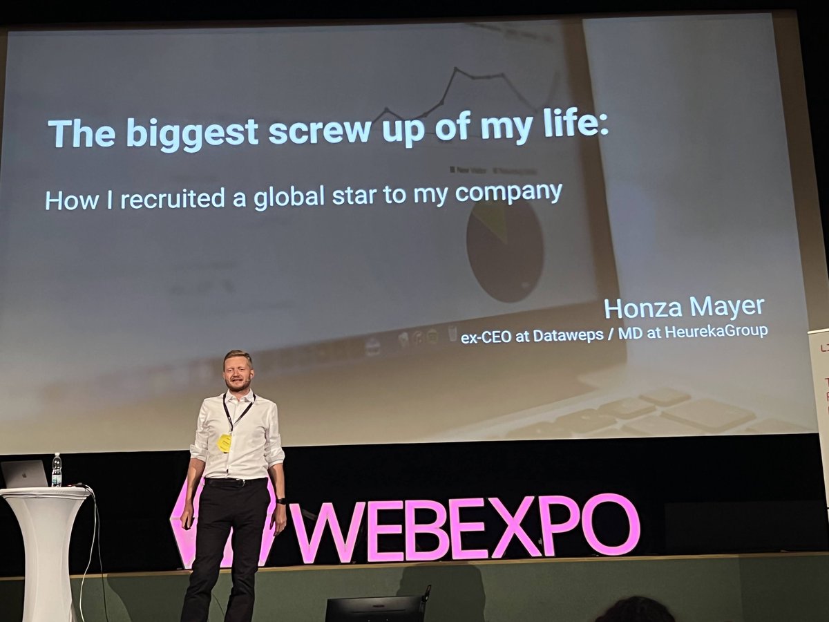thylsky's tweet photo. Over the weekend I had the opportunity to attend #WEBEXPO 2022 together with my colleagues from 
@HeurekaDevs. 

Great talks, great people and even greater after-parties.

I'm glad that we could finally attend a conference offline and I can't wait for one. Any recommendations? https://t.co/h5OMKnTWGD