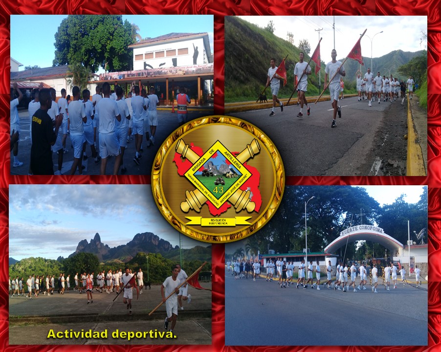 #15JUN22 El día de hoy se llevó a cabo un Trote, para el fortalecimiento físico y mental de nuestros soldados revolucionarios.
#LaVozDeVenezuelaEnQatar
#Somos43BAC
#EjércitoYPuebloInvencibles
#ZODIGuáricoEnBatalla
#PuebloValienteYLeal
#JuventudDeportivaDeOro
