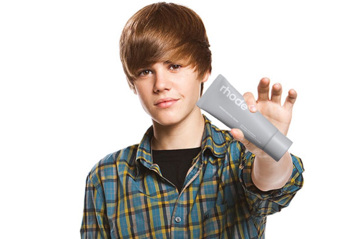 honeyyydrew's tweet image. HAPPY RHODE SKIN DAY