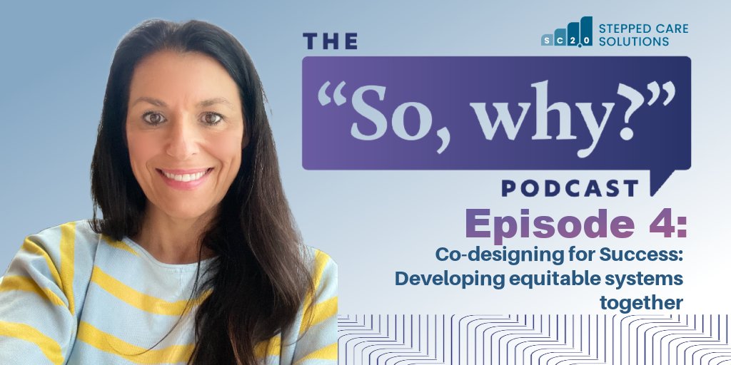 scsconnects's tweet photo. Episode 4 #SoWhy is here 🔗 https://t.co/8PV6mkgzHT discusses co-designing for systems change w/ Marion Cooper. We explore how including knowledge and experiences w/ system interactions are crucial to collaboratively developing an effective, meaningful & relevant system of care. https://t.co/9Kk9K1TfgX