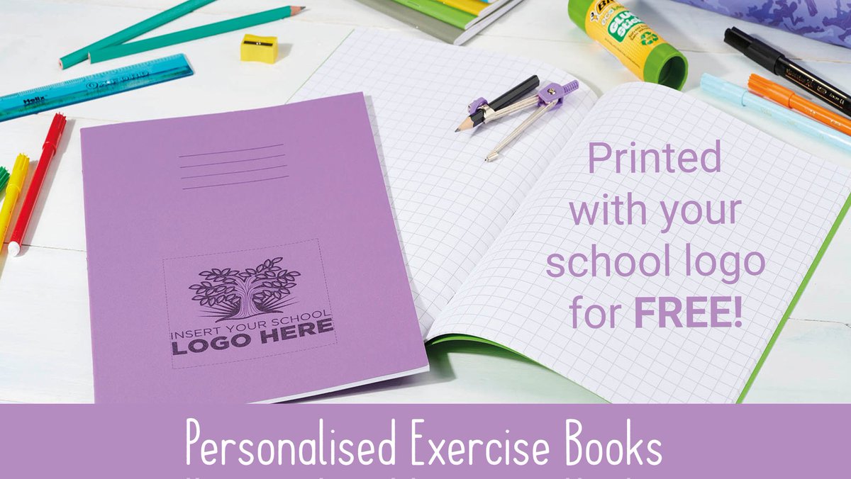 ProSourceBirm's tweet image. 📢 LIMITED TIME DEAL
Check out our range of Exercise Books available with ✨ FREE personalisation ✨! 
Order by 29th June for delivery W/C 1st August 📚

Call or message us to order yours today!
#backtoschool #exercisebooks #teacherlife