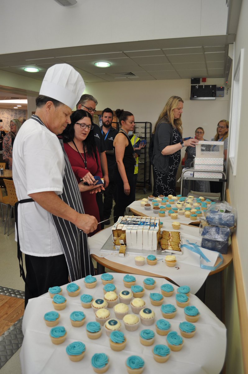 Happy first #HealthEFMDay! We are very grateful for the work done by these professionals and the phenomenal value they give to our patients and staff. We are so proud of our Estates and Facilities teams, to celebrate, we baked them a cake - and cupcakes, (well, Trudylicious did)!