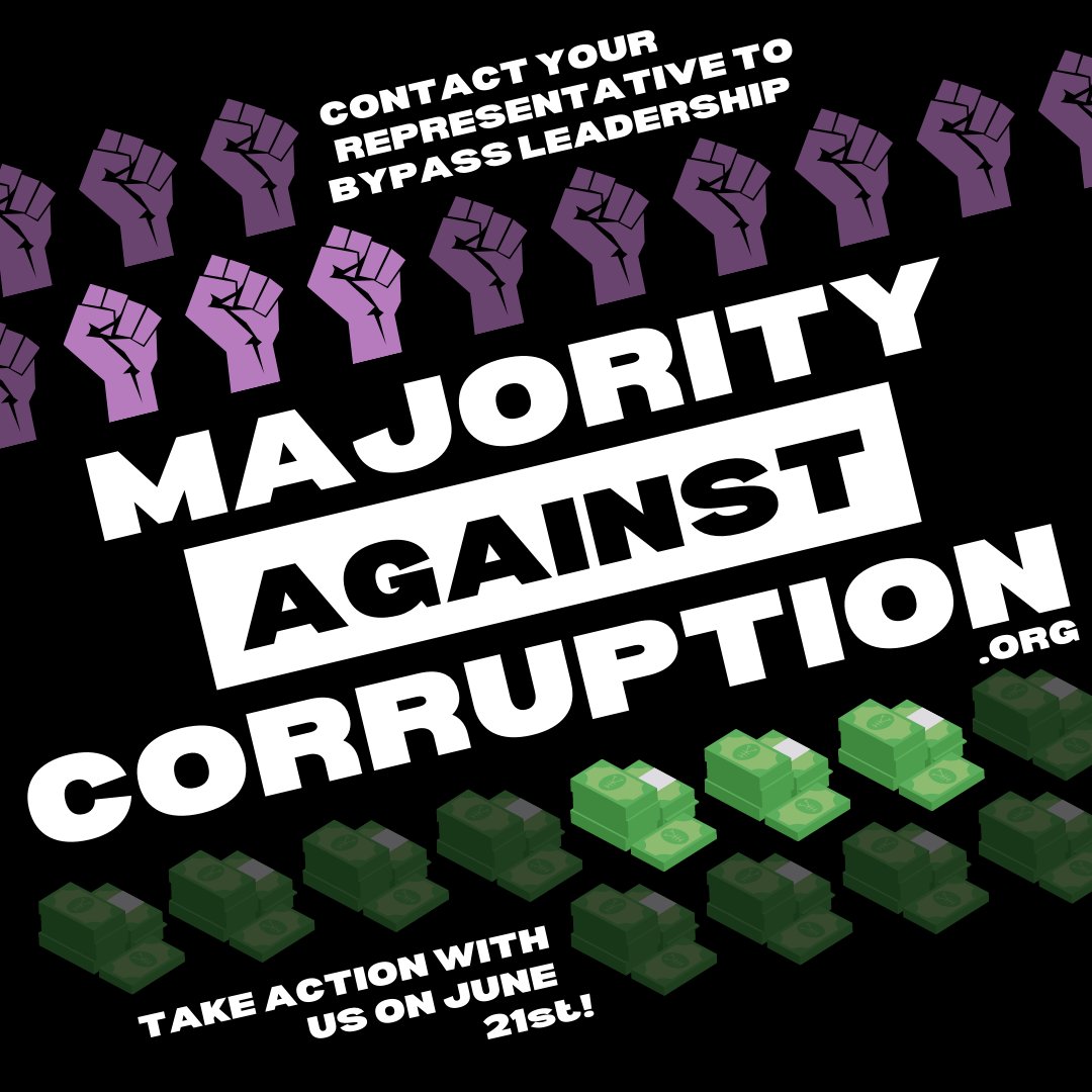 EndPACorruption's tweet photo. Are you part of the #MajorityAgainstCorruption who wants to see a legislature that will ACT on anti-corruption legislation? Join us next Tuesday at the Capitol 💥 RSVP: https://t.co/0JNeJ0NCZY https://t.co/Hki93BBeS2