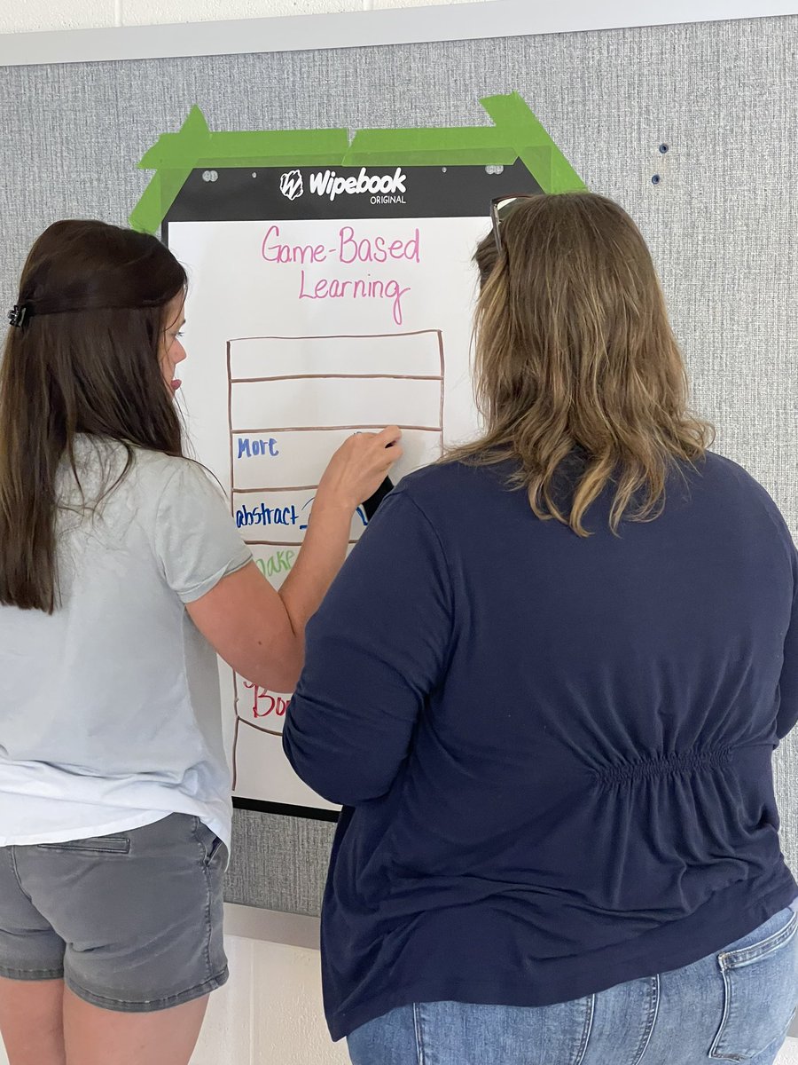Game-based learning PD in Windsor <a href="/WindsorElemOwls/">Windsor Elementary</a> utilizing  <a href="/Wipebook/">Team Wipebook</a>! <a href="/StLouisRPDC/">St. Louis RPDC</a> <a href="/EducPlus/">EducationPlus</a>