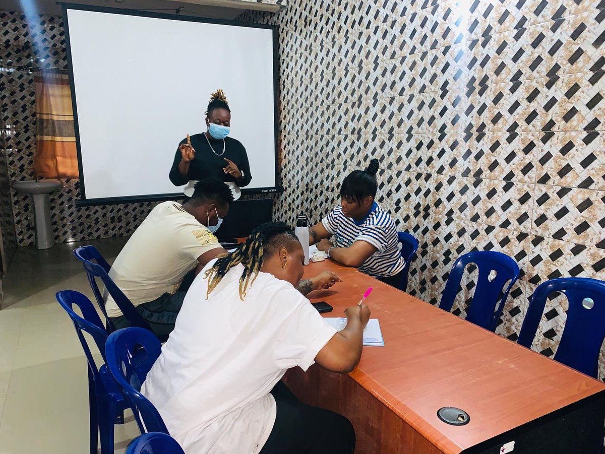 NetworkNo8's tweet photo. Day one staff training on monitoring and evaluation
#powerofpride #cocnederland #no8 #no8network #ilga #panafrica #panafricailga @PanAfricaILGA @COCNederland @ILGAWORLD https://t.co/qVYh1hpxm5