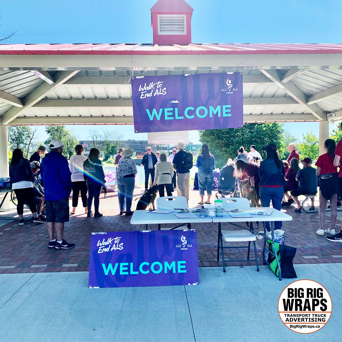 bigrigwraps's tweet photo. This year, on Saturday, June 4th, @alscanada held another #WalkToEndALS rally, which is the largest volunteer-led fundraiser for ALS Societies across Canada.
🔗Read our full press release: https://t.co/JBN6mnY4Yw
#ALSCanada #EndALS #ALSSocietyOfCanada #LMBTransport #BigRigWraps https://t.co/y5PnFyAnQt