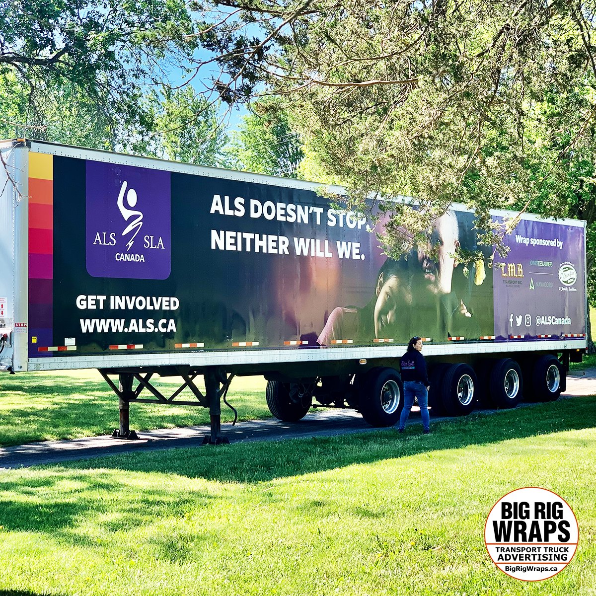 bigrigwraps's tweet photo. This year, on Saturday, June 4th, @alscanada held another #WalkToEndALS rally, which is the largest volunteer-led fundraiser for ALS Societies across Canada.
🔗Read our full press release: https://t.co/JBN6mnY4Yw
#ALSCanada #EndALS #ALSSocietyOfCanada #LMBTransport #BigRigWraps https://t.co/y5PnFyAnQt