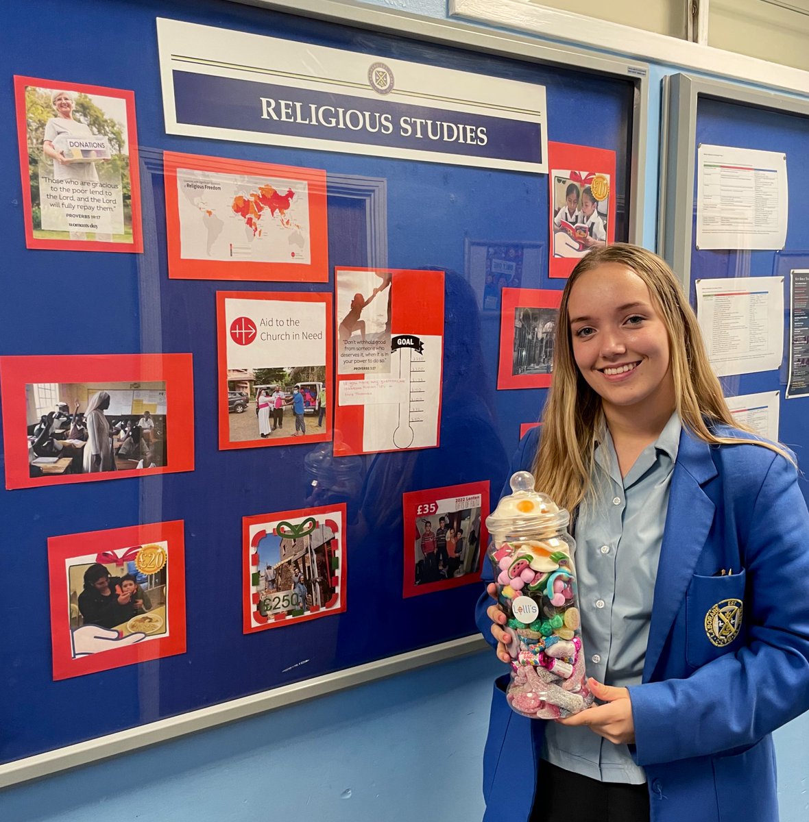 After learning that the persecution of Christians is at its worst in history, Isabella decided to support the work of <a href="/acn_uk/">Aid to the Church in Need UK</a>. Since then she has spoken about the topic in assemblies, created a display board and is running this week her first fundraising event. #FaithInAction