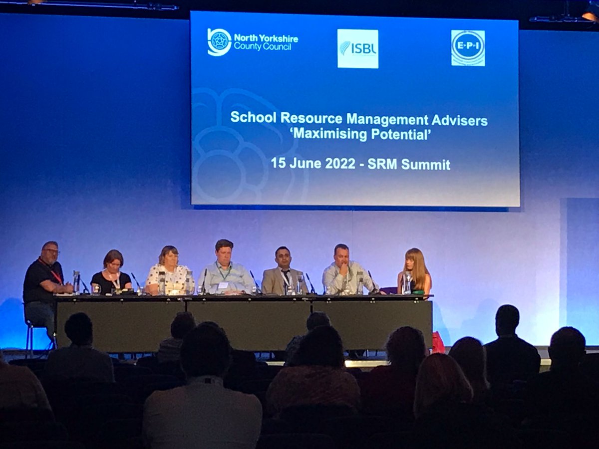 raysarah1's tweet photo. School Resource Management Advisers (SRMAs) interviewed today at the SRM Summit. As system leaders, role is to work in collaboration with schools, trusts &amp; LAs. We're recruiting. INTERESTED? srma@isbl.org.uk 
@ISBL_news #SRMA #sbltwitter #SBM #SLTChat #edutwitter  #SchoolRM22 https://t.co/9l10GO5Con