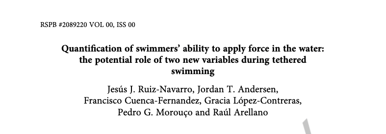 🏊⚡OUR LATEST⚡🏊🏼‍♀️

Really happy to achieve another publication in <a href="/sportsbiomechj/">Sports Biomechanics</a> 

Online version soon! 

<a href="/AndersenScience/">Jordan Andersen</a> <a href="/pedromorouco/">pedromorouco</a> <a href="/Cuenca_Fernandz/">Francisco Cuenca-Fernández</a> <a href="/R_Arellano_C/">Raúl Arellano</a>