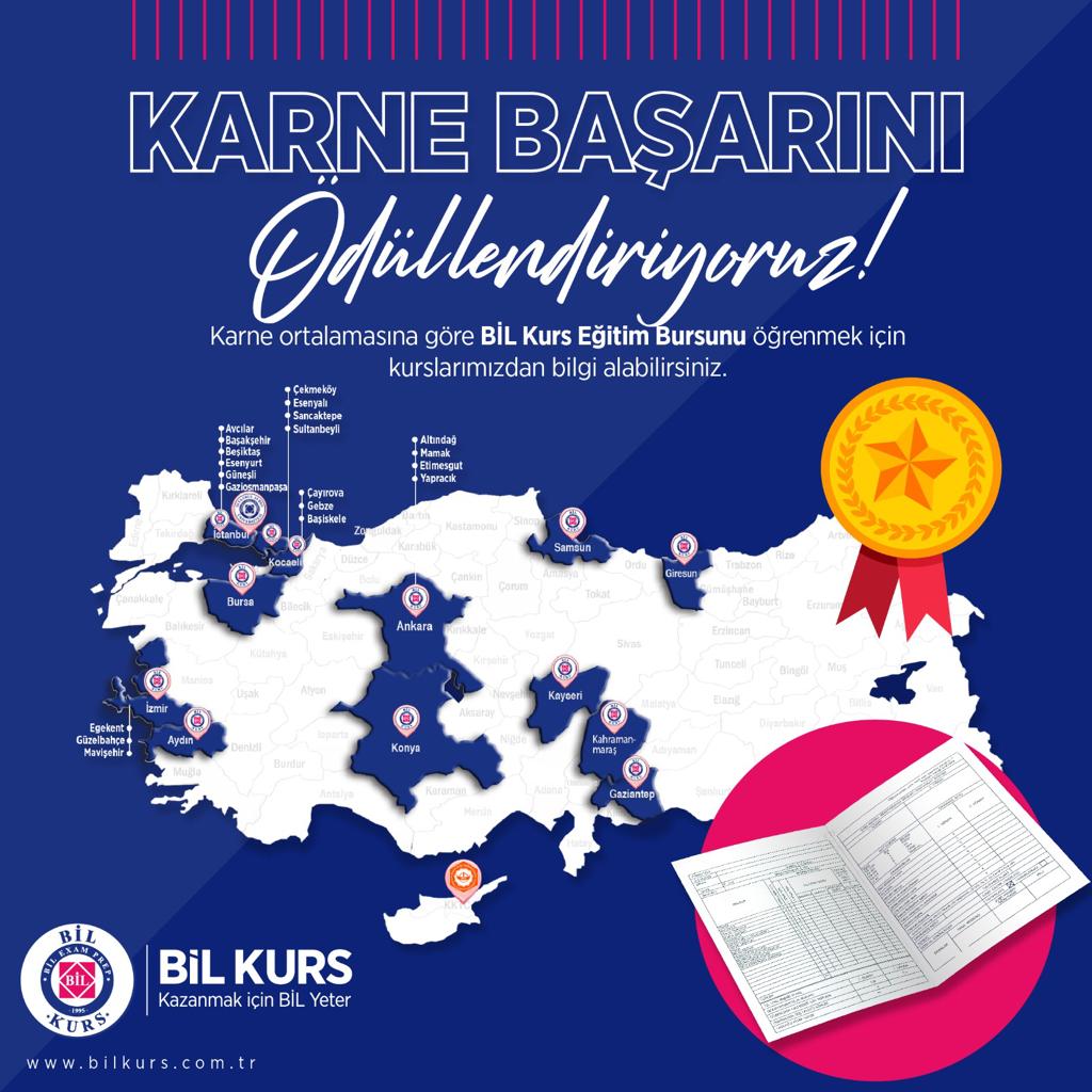 Karne Başarısını Ödüllendiriyoruz!

Karne ortalamasına göre BİL Kurs Eğitim Bursunu öğrenmek için bilgi alabilirsiniz.

bilkurs.com.tr