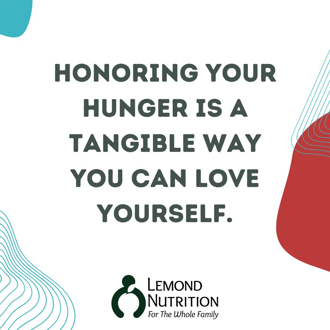LemondNutrition's tweet photo. Honoring your body by eating when you are hungry is a form of self-care. Taking care of our bodies and nutritional needs is a way to show yourself love!
#LemondNutrition #Dietitians #Nutritionist #Texas #AllFoodsFit #IntuitiveEating #NonDietApproach #Nutrition https://t.co/lZO6gcw4tI