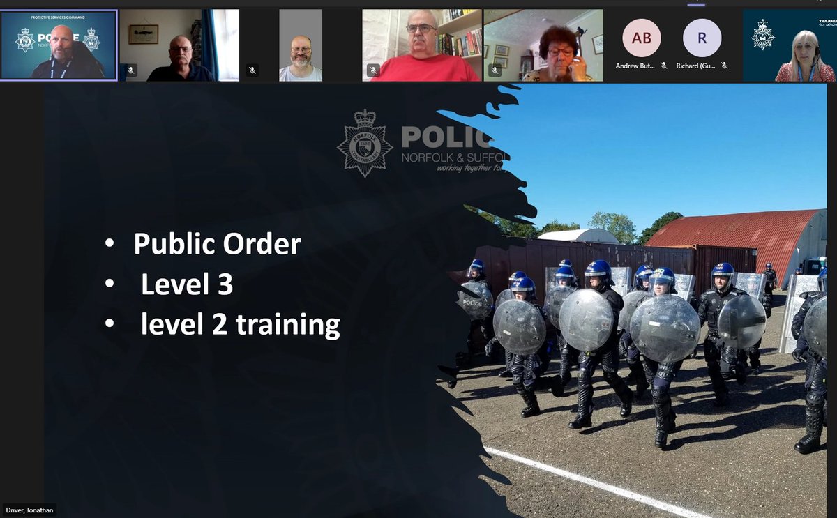 SPVolunteers's tweet photo. A great presentation delivered to @SuffolkPolice Support Volunteer's (PSVs) by Operations Sergeant Driver. Our Volunteers play a pivotal role in supporting many areas of policing. Find out how you can volunteer with us at https://t.co/R4XlGvCyDs #makeadiference https://t.co/gVYIduz6LY
