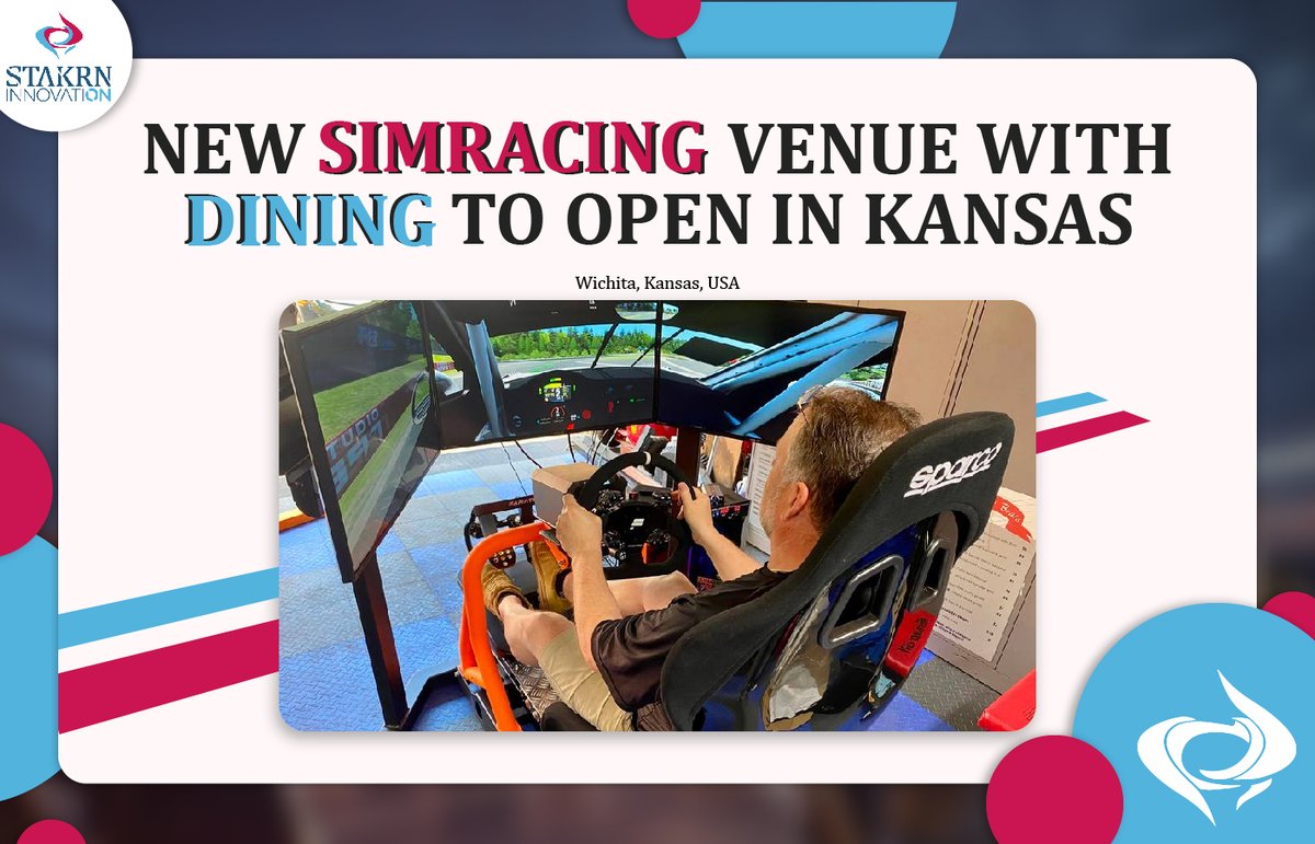 📢 New esports, food &amp; leisure venue to open in Wichita, Kansas

The venue is a new concept thought by Austin English, owner of a restaurant that wishes to open a new Simracing facility with dining options.

#STAKRN #esports #venue #simracing