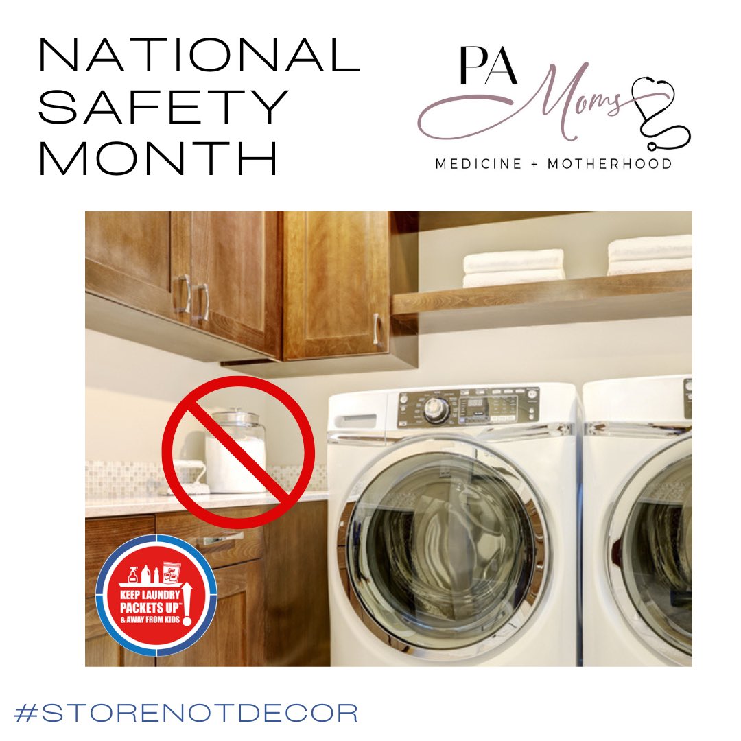 pamomsgroup's tweet photo. June is #NationalSafetyMonth! A survey from our partner @CleanInstitute found that 68% of Americans have considered trying dangerous storage trends, like storing laundry detergent in glass containers. Prioritize safety over style #StoreNotDecor. https://t.co/diOCImbade #PacketsUp https://t.co/j7GIjomhQm