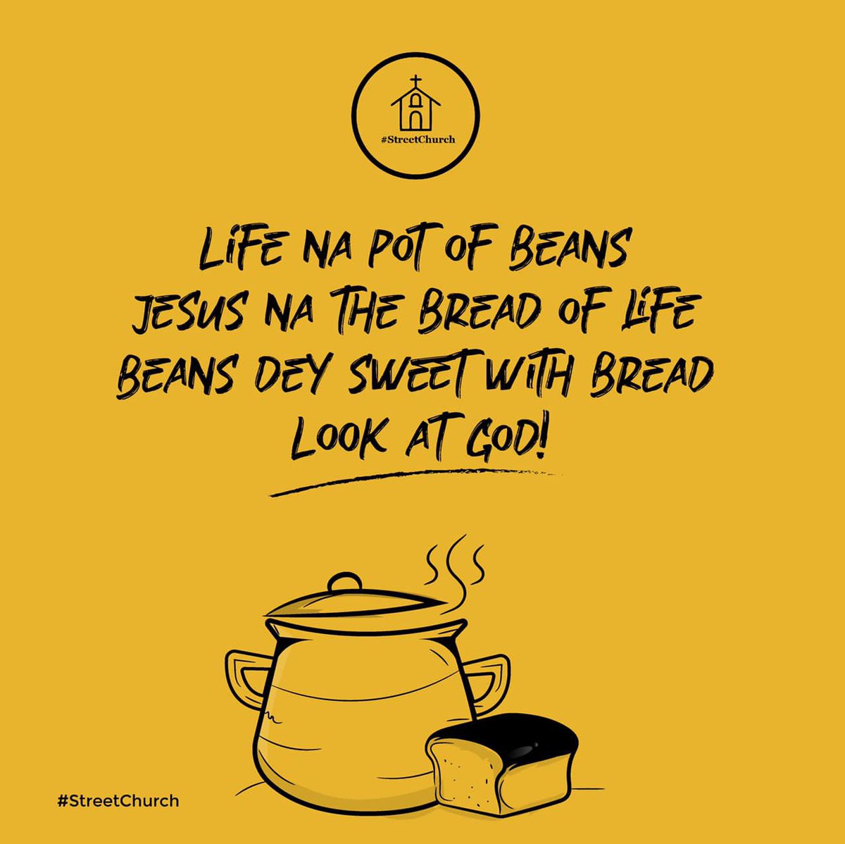 streetchurchh's tweet photo. Life sweet with Jesus! Dis wan no be cappings wey no get verification. https://t.co/aR1cthCFC1