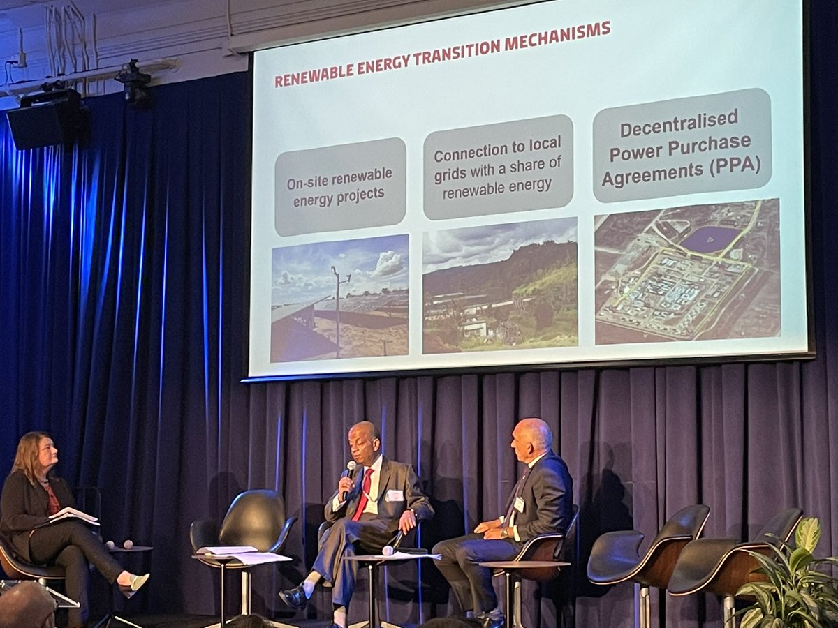 #DidYouKnow that only 5% of the energy supply to <a href="/UNPeacekeeping/">UN Peacekeeping</a> comes from renewable sources. <a href="/UN/">United Nations</a> DOS USG Atul Khare presents viable options for accelerating the transition of UN peace ops to #renewableenergy to meet the target of 80% by 2030.