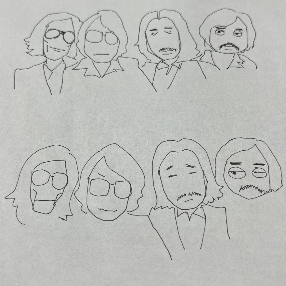 2015年のクロッキー帳。
はっぴいえんどを描く。
キミコエ初回打ち合わせ。 