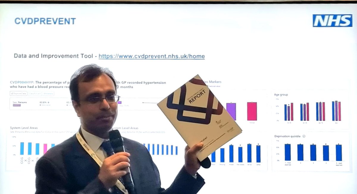 NHSBenchmarking's tweet photo. 👀A sneak peak at #CVDPREVENT Second Annual Audit Report before its release tomorrow! Thanks to @ConfedExpo for providing a stage for the important #CVD work being propelled across the primary care sector.
@Shahed__Ahmad @OHID @PatientsAssoc @Hester_NHSBN @PrimaryCareNHS  @HQIP https://t.co/mSuIqudeEQ