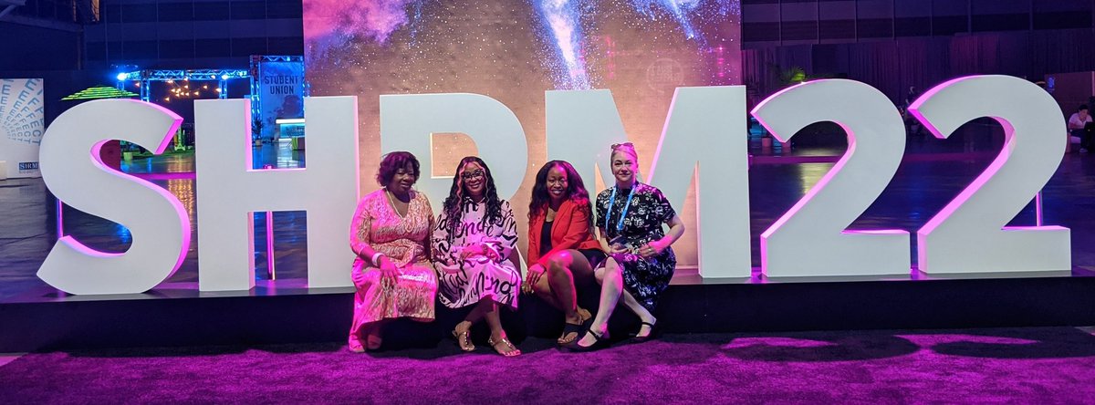 sandyspadaro's tweet photo. [half of] The ER Dream Team @UVA_HR  #SHRM2022 https://t.co/6IqKkftiWG