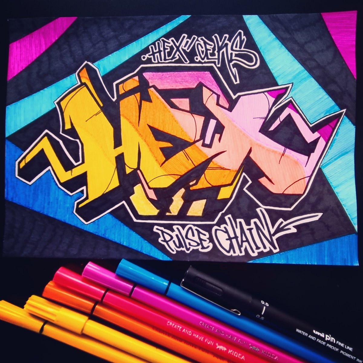 Pawel46390638's tweet photo. Hex by Ceks.. IG @sherkyceks 
@RichardHeartWin #Hexicans #hex #pulsechain #graffiti #hexmisja https://t.co/oW5zEyiYkG