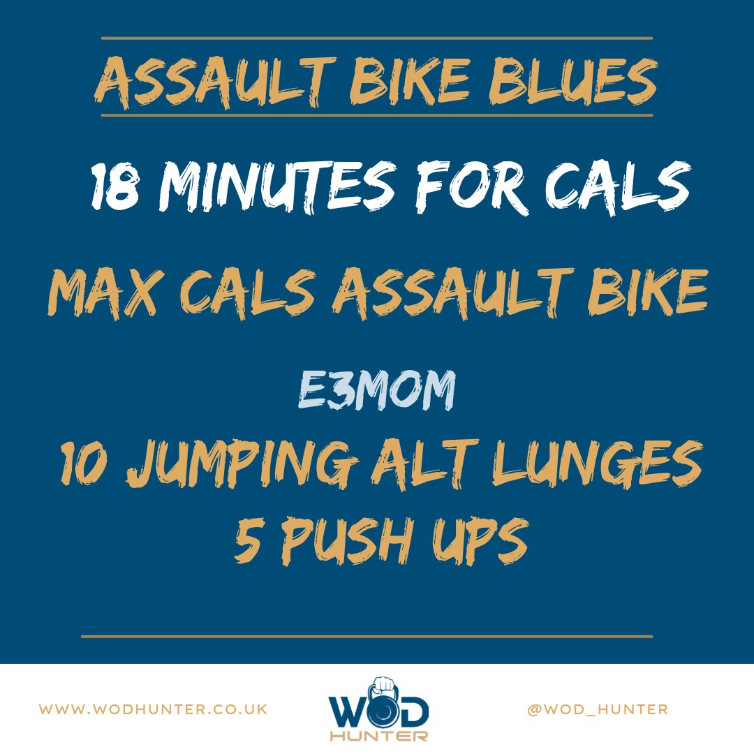 Assault bike workout #CrossFit #metcon #crossfitworkout