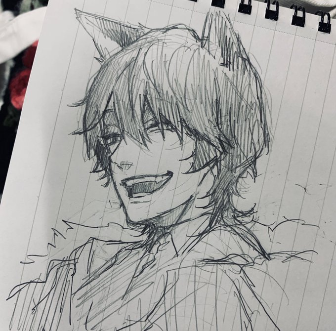 すぐ🐺剣持の落書きをする民
 #金剛力也像 
