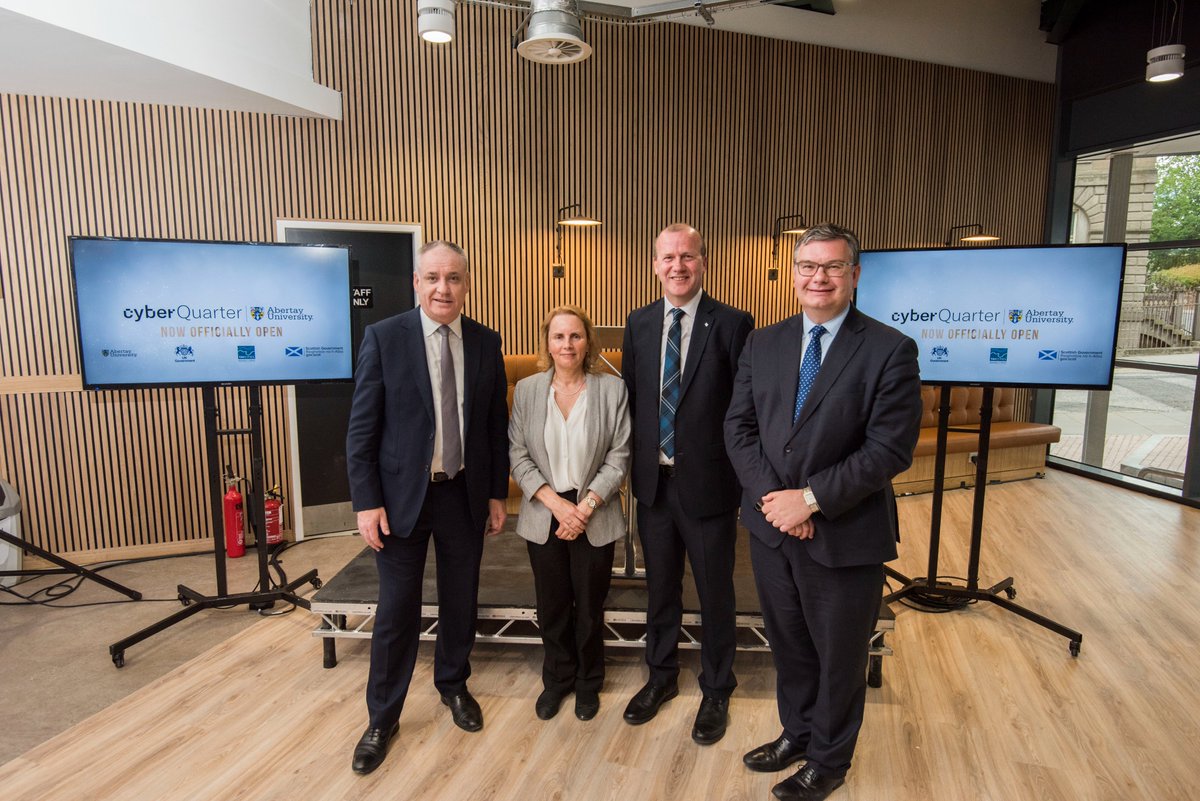 Abertay cyberQuarter tweet media
