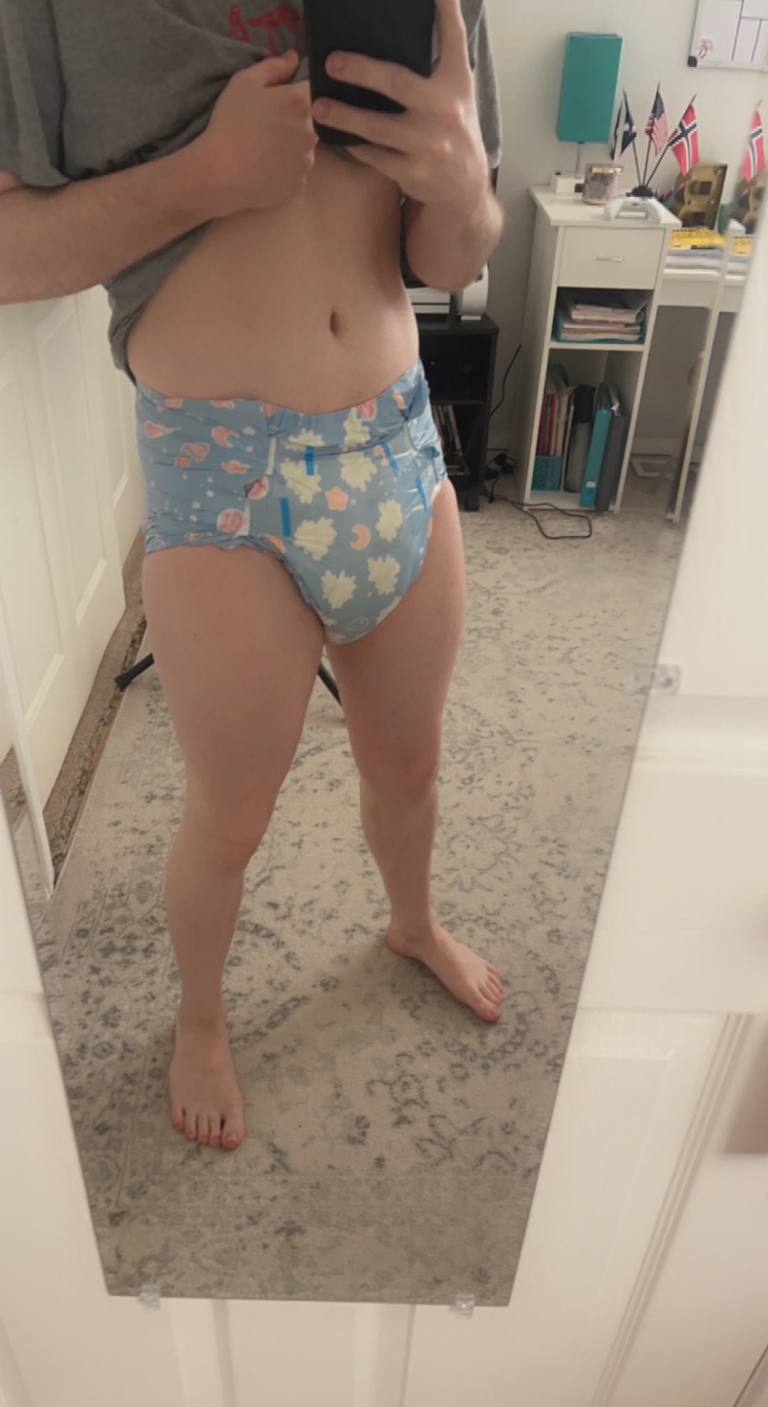 Waking up in hotsell a wet diaper