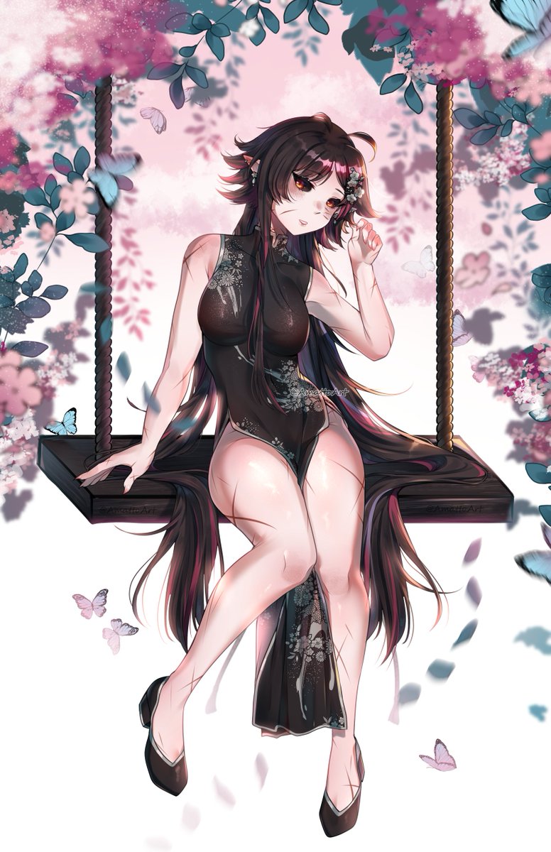 AmattoART's tweet photo. Finished commission for @Hydra_Dayo 🌺

#Commission #commissionsopen https://t.co/rdRnyAgW0v