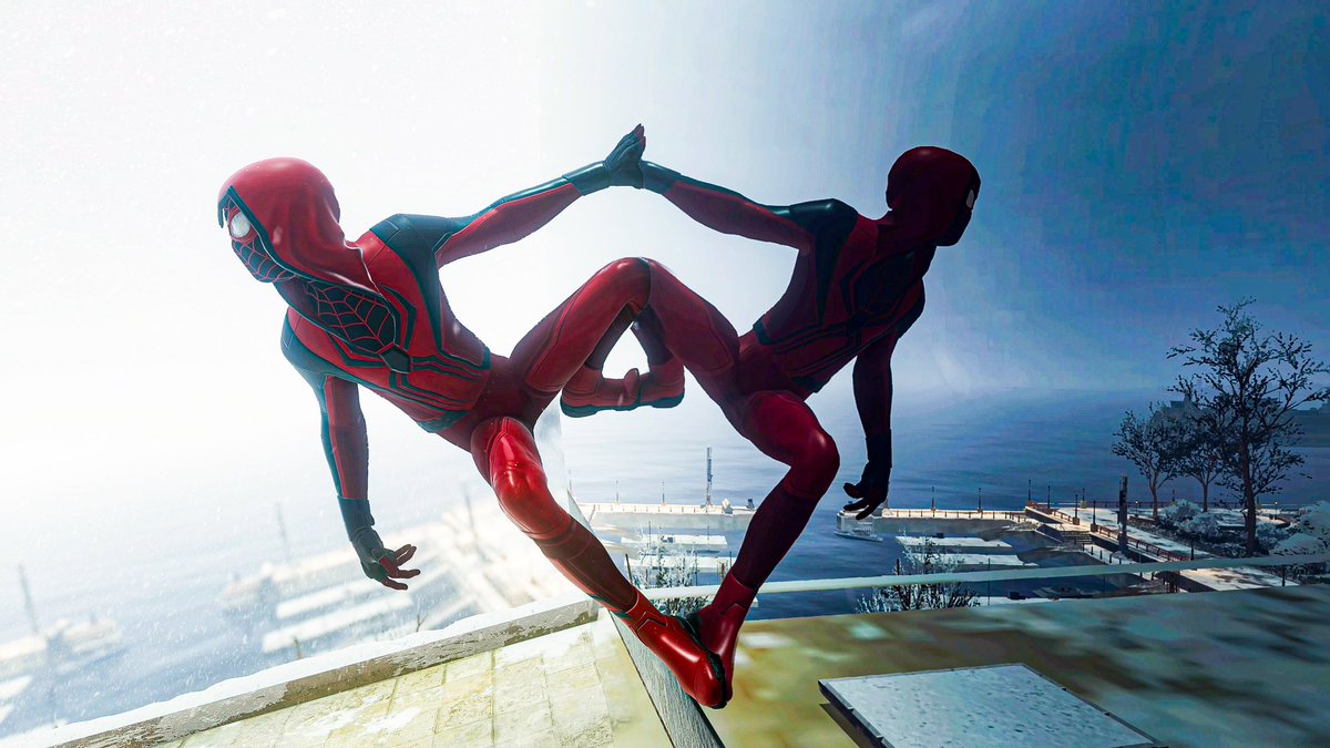 BananaTomPs5's tweet photo. Dark and light
#MilesMorales on #PS5
By @insomniacgames
#spiderman #spidermangame #photomode #insomniacgames #Marvel #lighting #texture #details #ZarnGaming #GamerGram #ps5 #ps5share #ps5game #EXCLUSIVE #VirtualPhotography #VPLive https://t.co/Mcm9xNjRG0