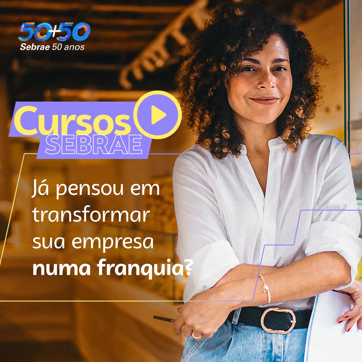 sebrae's tweet image. No curso do #Sebrae, você aprende como fazer isso conhecendo os diferentes modelos existentes, os passos necessários para estruturar sua #franquia e até dicas para manter um bom relacionamento com os franqueados.

📝Inscreva-se já: bit.ly/empresaemfranq… 

#CursoSebrae