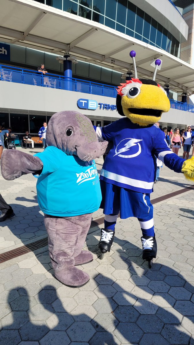 Manny T is ready for game day and is all in for the <a href="/TBLightning/">Tampa Bay Lightning</a> We can't wait to watch the <a href="/TBLightning/">Tampa Bay Lightning</a> face the <a href="/Avalanche/">x - Colorado Avalanche</a> in the <a href="/NHL/">NHL</a> Stanely Cup Finals! We wanted to get in on the action, so we’ve agreed to a friendly, conservation-themed wager with our friends at @denverzoo.