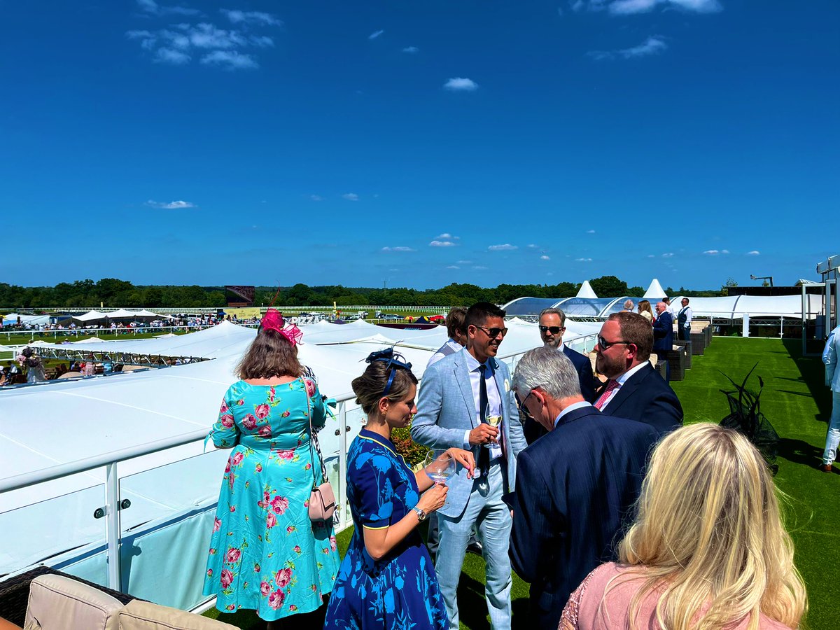 devanintech's tweet photo. The most incredible day! Starting with @VMware_EMEA #exectivesummit talking all #multicloud ☁️ & #exployeeexperience 📲. Fab keynote from @kitcolbert & a customer panel with @JoeBaguley ⭐️. Finished off with an afternoon at #RoyalAscot2022 🏇. Thank you to everyone who joined us! https://t.co/s4Bn6oInf1