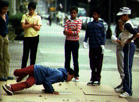 MatWill's tweet image. #GenXIn4Words
Break dance on cardboard