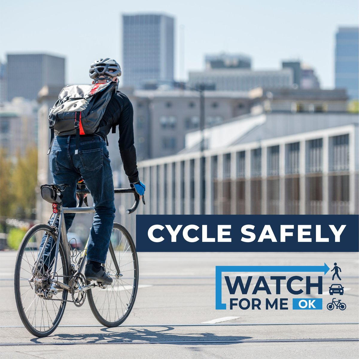 watch4meok's tweet photo. Did you know..?
According to Oklahoma state law, bicyclists may proceed through red lights, but they must stop first and make sure thereโs no oncoming traffic.
Learn more Safe Cyclist Refreshers at https://t.co/RwdxSR82L3!
#WatchForMeOK https://t.co/Yc28FDnSwz