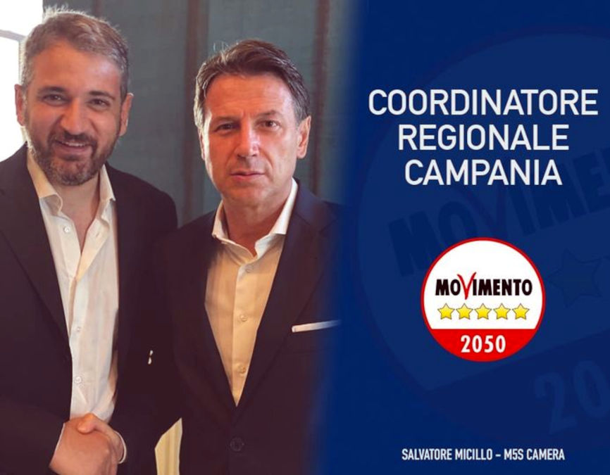 Grazie al presidente Giuseppe Conte per avermi nominato Referente di una regione straordinaria come la Campania, un territorio fondamentale per il futuro del MoVimento 5 Stelle. Leggi -> cutt.ly/EKqQg5u
<a href="/Mov5Stelle/">MoVimento 5 Stelle</a> <a href="/M5SCampania/">Campania 5 Stelle</a> <a href="/GiuseppeConteIT/">Giuseppe Conte</a>
