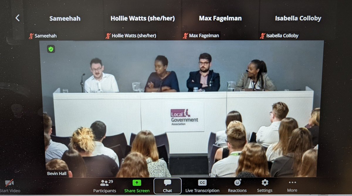 mae_wilson_'s tweet photo. Fantastic to hear from the panel of wonderful people at the @ngdp_LGA 20th Anniversary Celebration - continue to be incredibly proud of this scheme and our sector! Thank you Akua Agyepong @patrick_mcd @lauraw5420 @greene_tweets #publicsectorandproud https://t.co/I5oifDD5k4