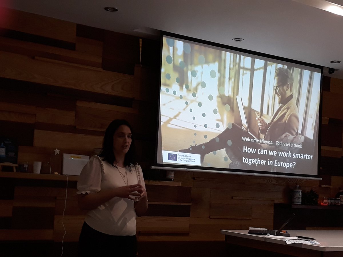 RoscommonSharon's tweet photo. #TheOneProject is an EU Erasmus+ project all about how to work smarter and be more sustainable when running European projects. Grace from @MomentumInnov presented it brilliantly at the event in #Drumshanbo at @thefoodhub. Find out more here https://t.co/3ZJOTMsFoK https://t.co/BRBXmI2KR2