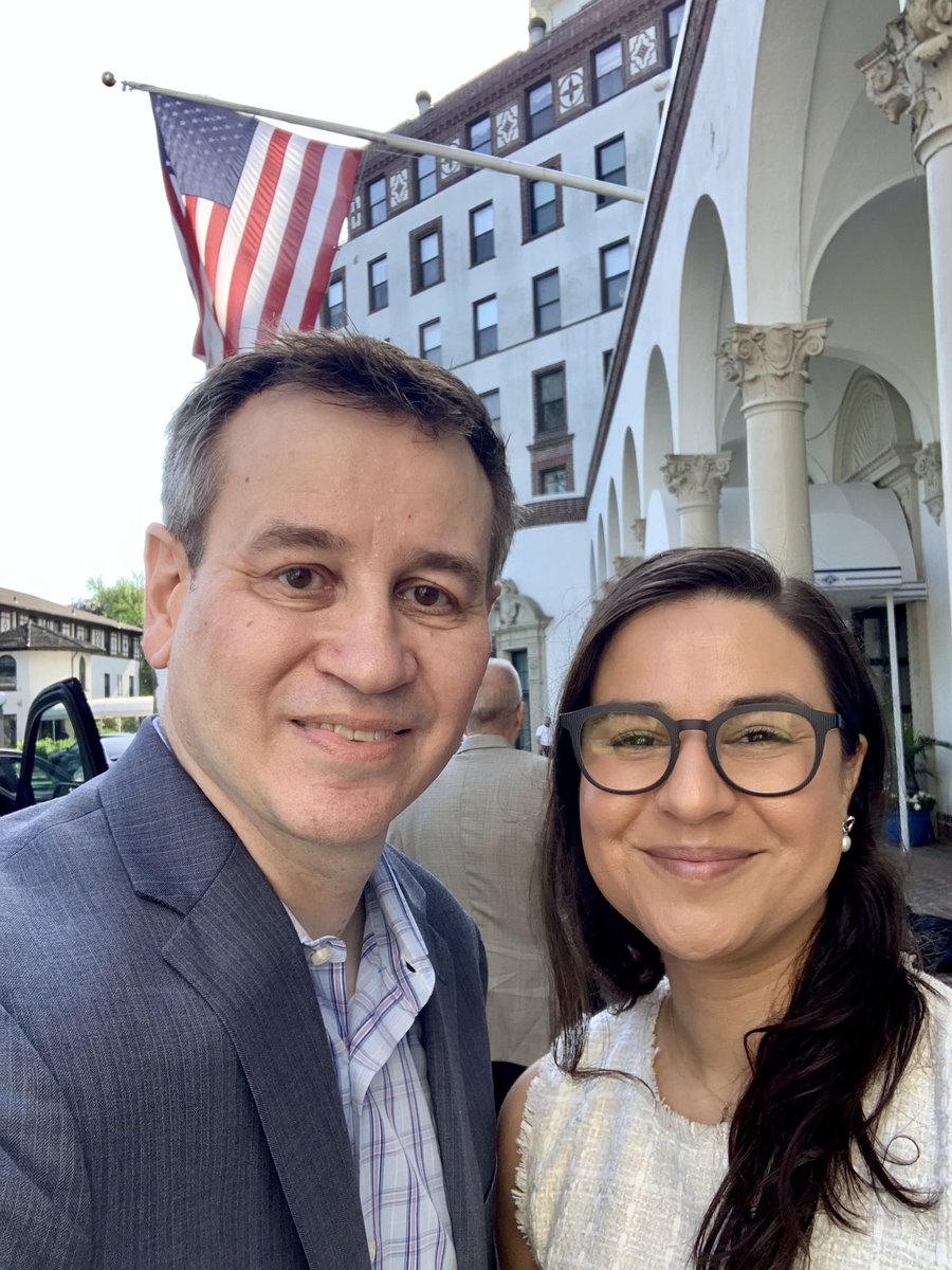 PrestonBrewer16's tweet photo. Beautiful day for a #SPACConference in Rye, NY with my #MNA colleague @BurnettGraceM #SPAC2022 https://t.co/Y6QY2waImB