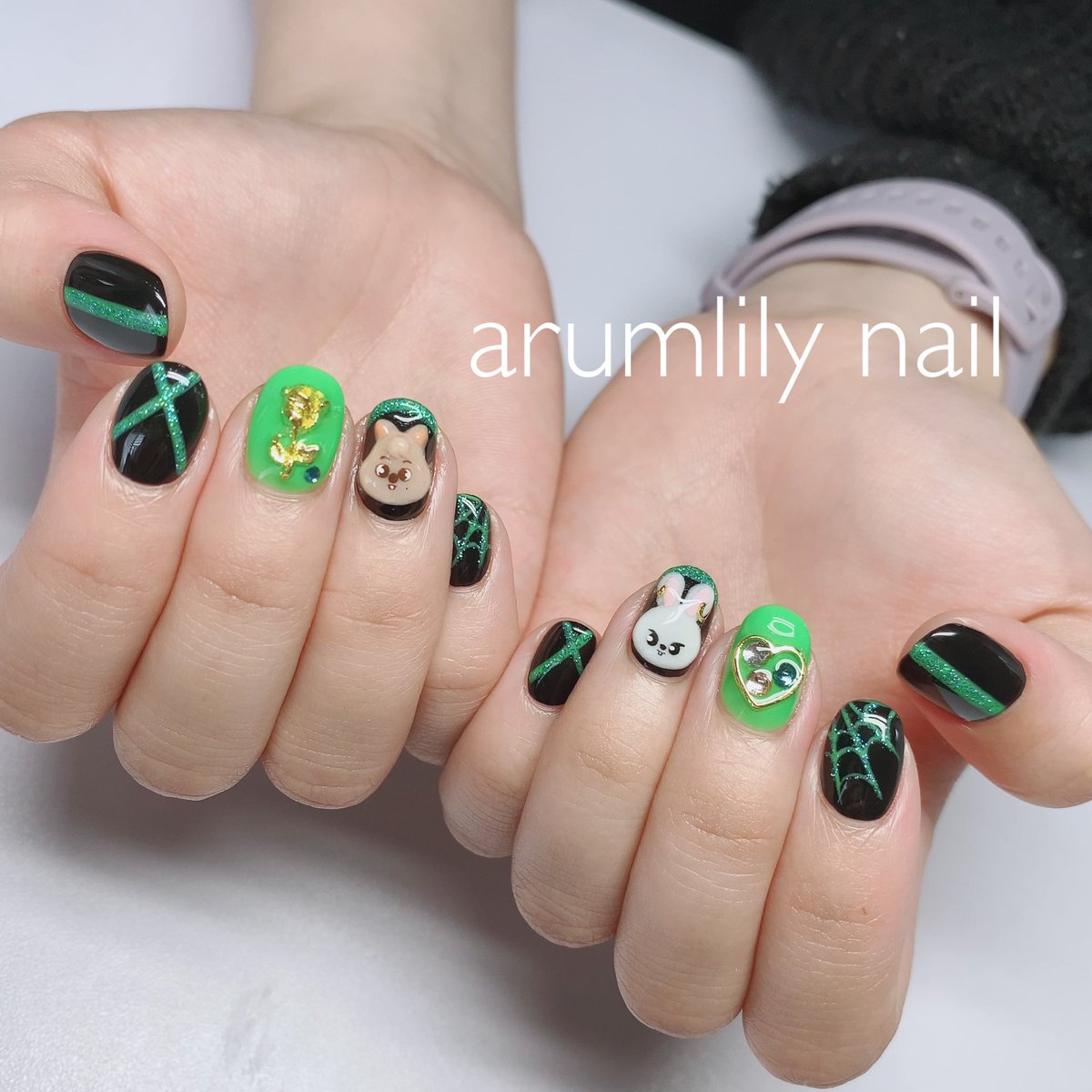 Straykids ネイルチップ スキズネイル Leeknownail