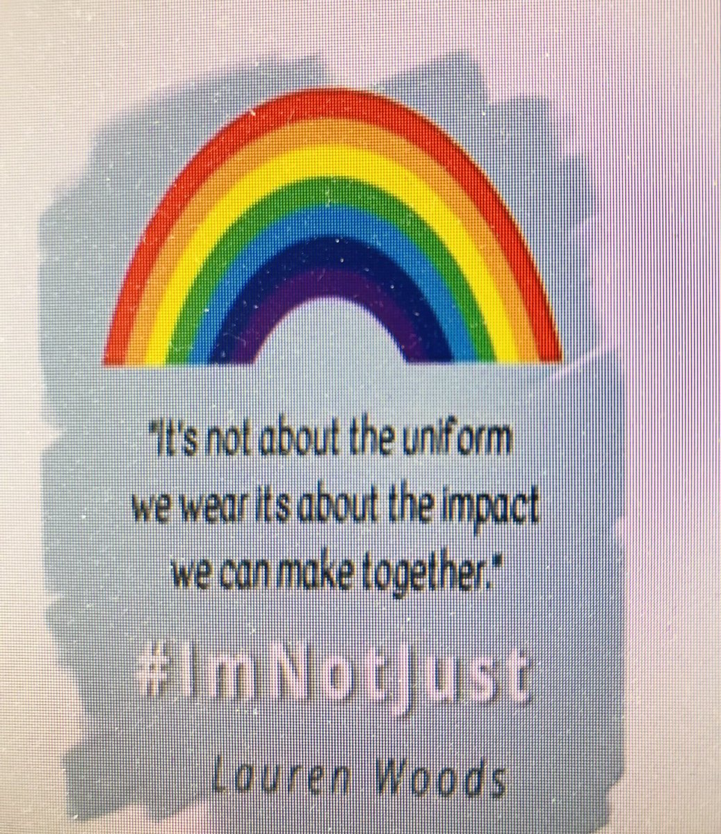 @ImNotJust3 Well done Lauren for today’s presentation at the National Support Worker Voice Meeting - campaign for us all to get behind 😊 #ImNotJust #AHPSupportWorkers