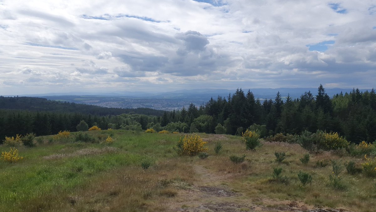 Mat7392's tweet image. Perth from top of the hill