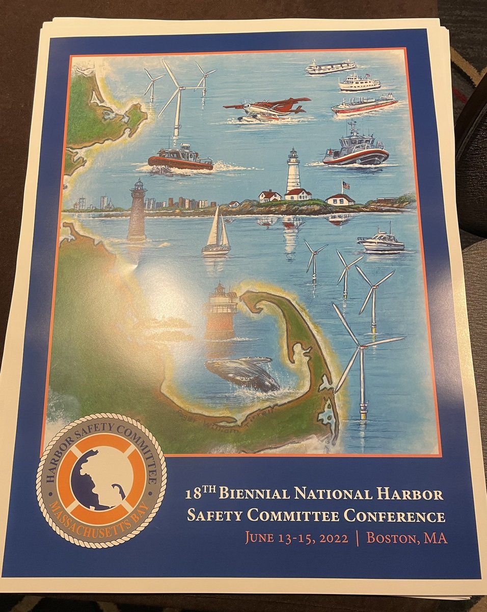 BoatMass's tweet photo. It was a pleasure to attend and support the National Harbor Safety Committee conference in Boston.  Had the pleasure of meeting the first female Commanding Officer of the @USSConstitution B.J. Farrell. #MassBoatingCareers #BoatMA https://t.co/DgXMjvoVaG