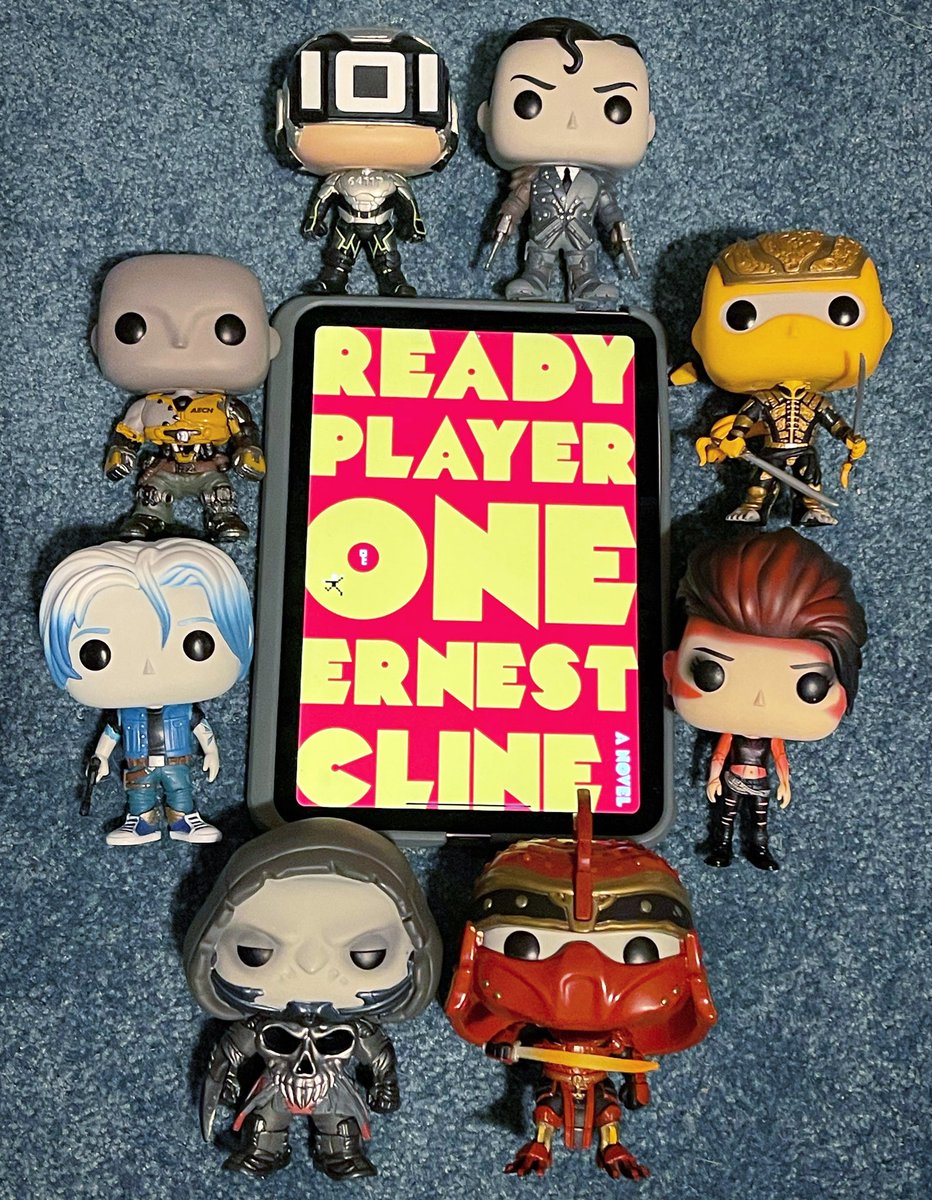 megstocker's tweet photo. One of my favorite books. One of my favorite movies. Alllll the gaming. Alllll the nostalgia. 💙👾🎮🕹💙
🏆 : #FunkoPhotoADayChallenge
📷 : Video Games
🌟 : Ready Player One
#funko #readyplayerone #parzival #art3mis #aech #daito #shoto #gunter #coloradofunko @originalfunko https://t.co/0A40UqLjni