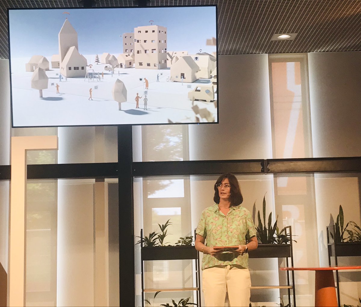 Digitale Transformatie op de kaart door <a href="/madelonvan/">Madelon van Oostrom</a> @impactfestival <a href="/hanze/">Hanze</a> #lectoraatdigitaleyramsformatie #scmi