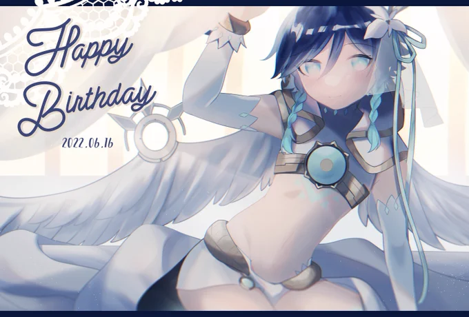 バルバトス～～～～～～～～～俺だ～～～～～～～おめでとう～～～～～～～～!!!!!!!!!!!
#ウェンティ生誕祭2022 #venti 